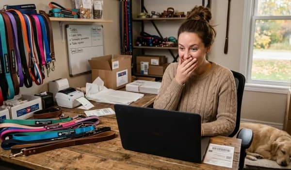 E-commerce store owner discovering shipping overcharge recoveries with ShipSherlock